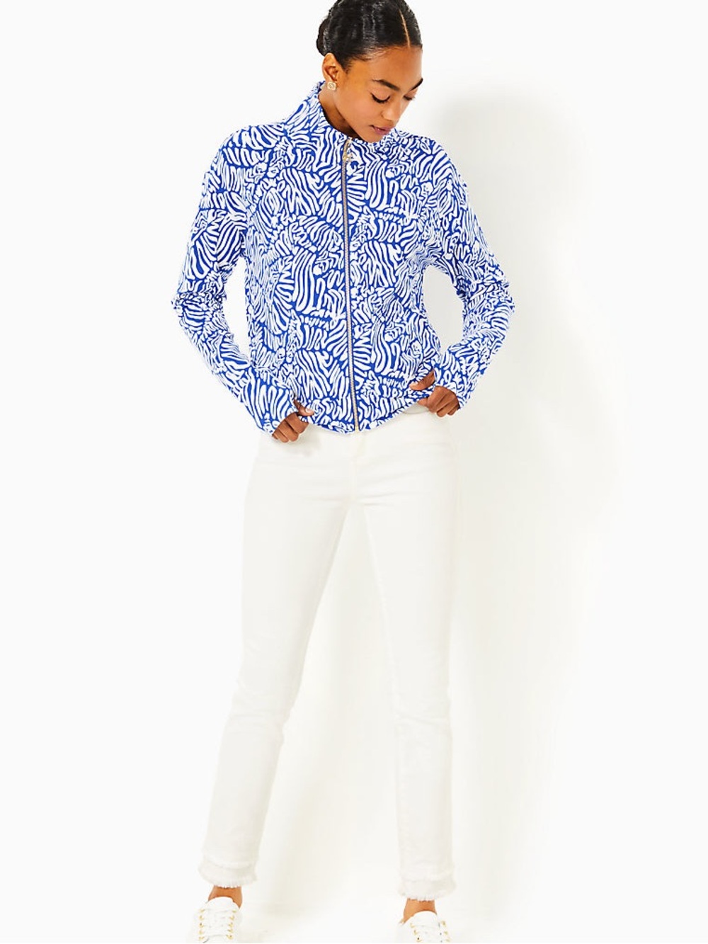 Lilly Pulitzer Wrenley UPF 50+ Jacket - Size XS - Picture 3 of 10